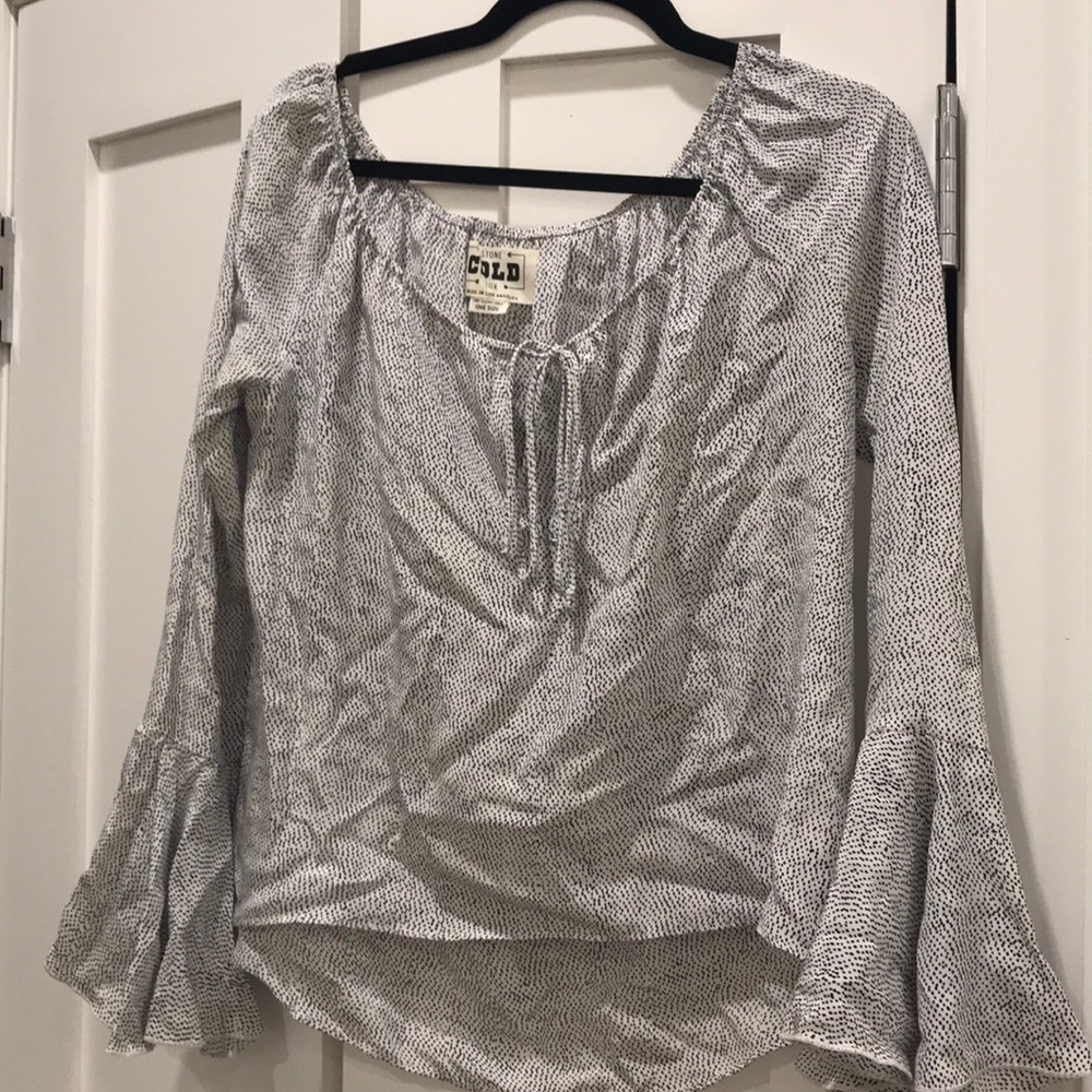 Stone Cold Fox Bell Sleeved Blouse